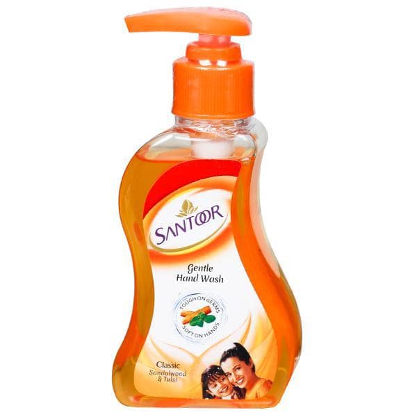 Santoor Gentle Handwash Pump Classic 100 Ml