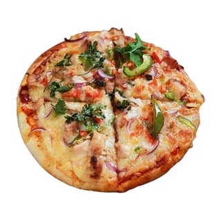 Tandoori Pizza Tandoori Sauce & Mint Sauce Small