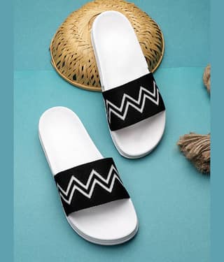 KAPANI White Men's Slide Flip flop