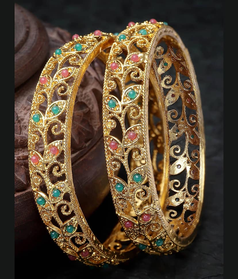 Sukkhi Multicolor Bangle Set ( Pack of 2 )