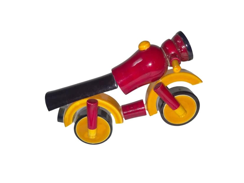 Etikoppaka Wooden Bike view 2