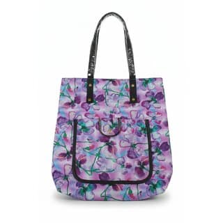 Lavender Bloom Floral Tote Bag