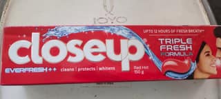 Close Up Toothpaste Ever Fresh Red Hot Gel Red Hot Gel