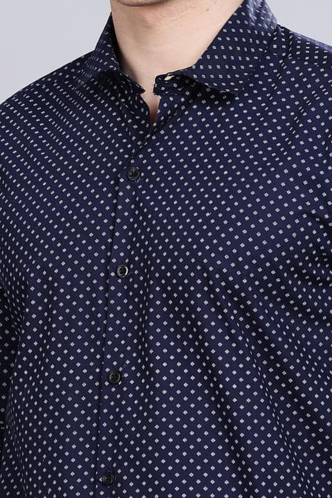Snow Flakes Printed Shirt view 2