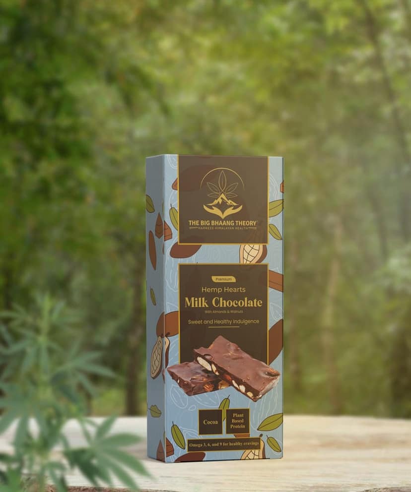 Hemp Hearts Milk Chocolate view 2