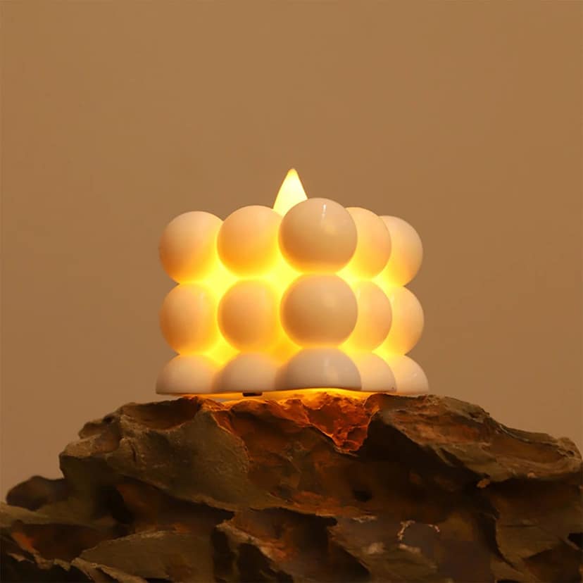 Decorative LED Bubble Candles (6 Pcs or Set) view 2