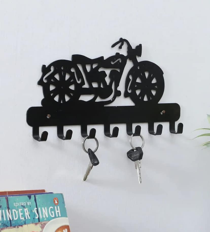 OLD BIKE KEYHOLDER view 2