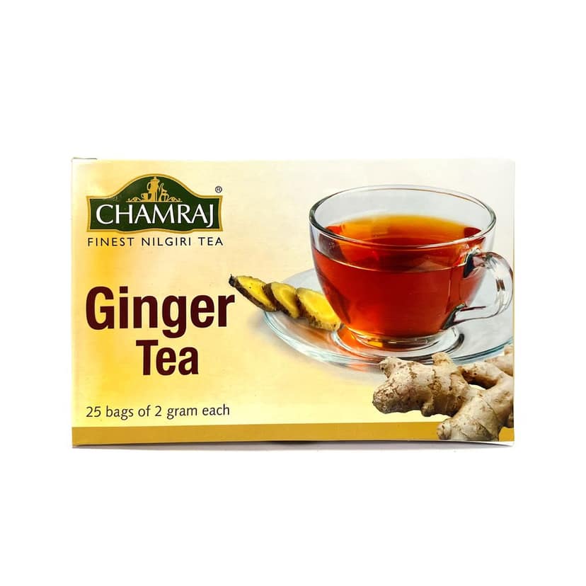 CHAMRAJ Ginger Tea (25 Dip bags) view 2