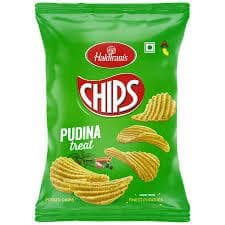 Haldiram's Chips - Pudina Treat, 55 G Pouch