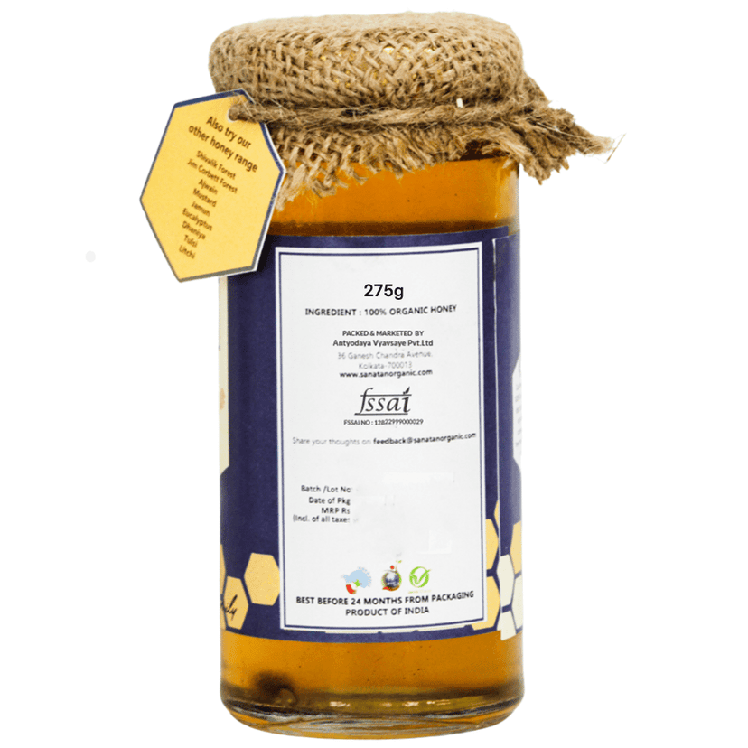 Sanatan Organic Monoflora Acacia Honey- 275 gms view 2