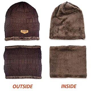 Eastern Club Women Brown Woolen Winter Cap (Pack of 2) view 2