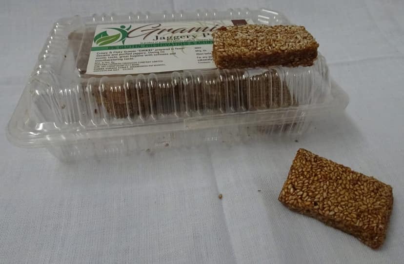 GRAMIN Sesame Chikki view 2