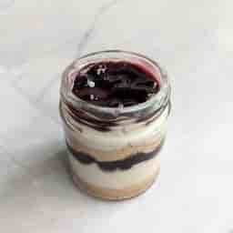 Vegan Blueberry Cheesecake