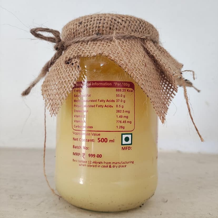 Tamsa A2 Ghee 500ml view 2