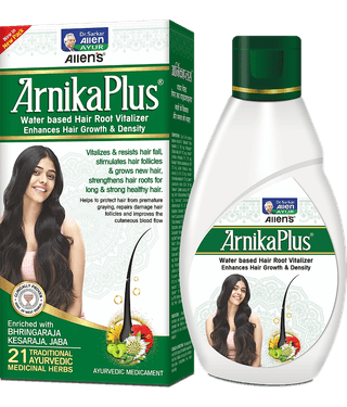 ALLEN ArnikaPlus Hair Root Vitalizer 2 packs Oil 100 ml Pack Of 2