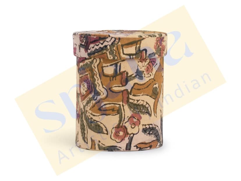 Handcrafted Cloth Hardboard Penstand view 2