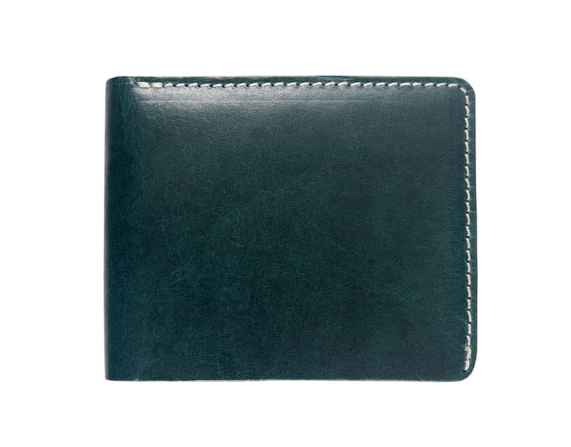 Vital King Men Trendy Green Genuine Leather RFID Wallet (8 Card Slots) view 2