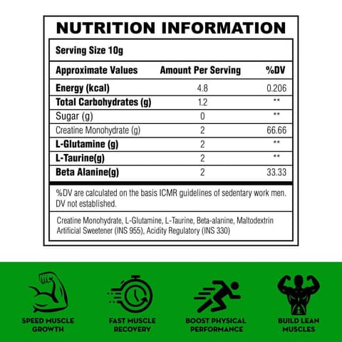 Spartan Sport Sciences CGTB 300g view 2