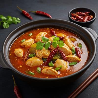 Chicken Hot & Sour Soup
