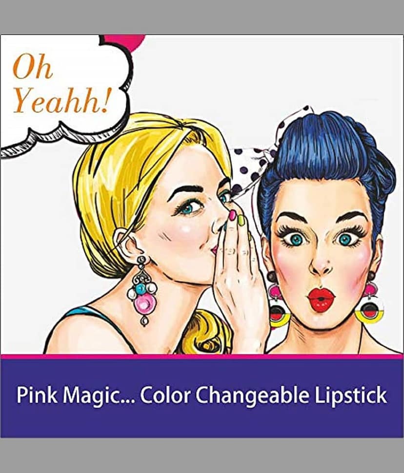 Play Run Pink glossy color changing Lip Gloss (Pack of 6) view 2
