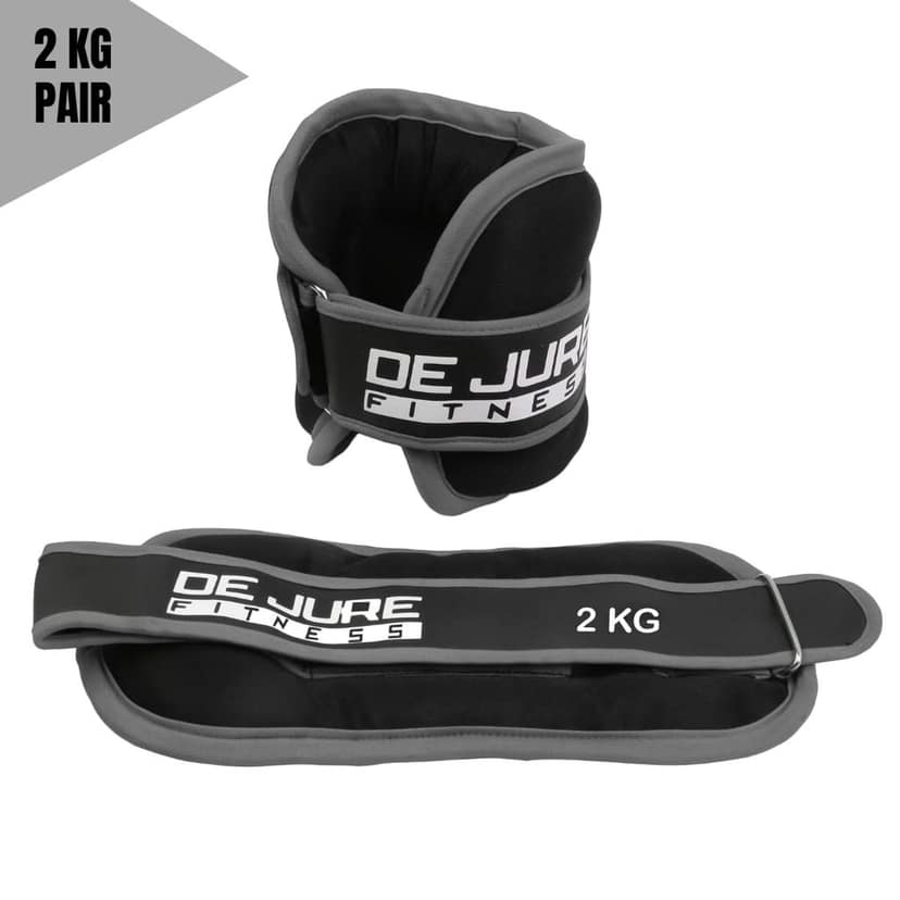 DE JURE FITNESS Ankle & Wrist Weight Set, Adjustable Strap view 2
