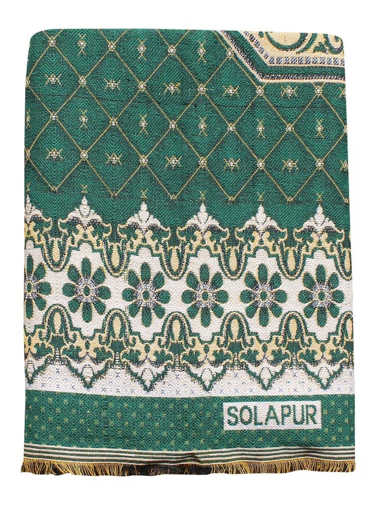 Solance Cotton Solapur Carpet, Dhurrie, Rug, Galicha (Multicolour, 58 inch x 88 inch) Pack of 1