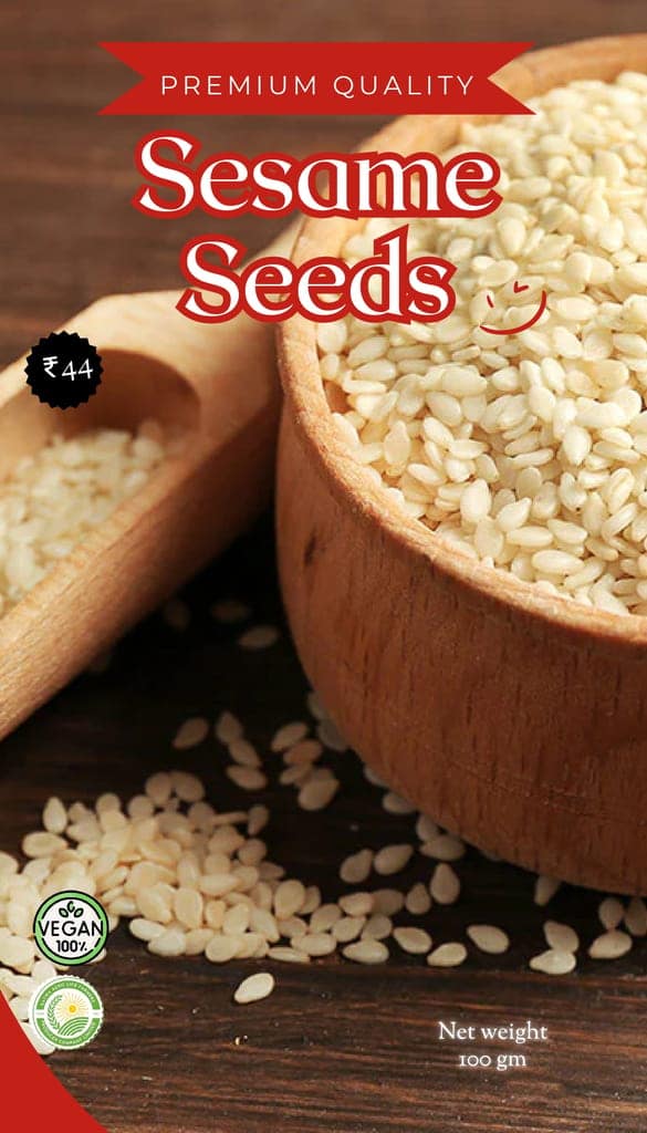 Sesame Seeds- 100gm view 2