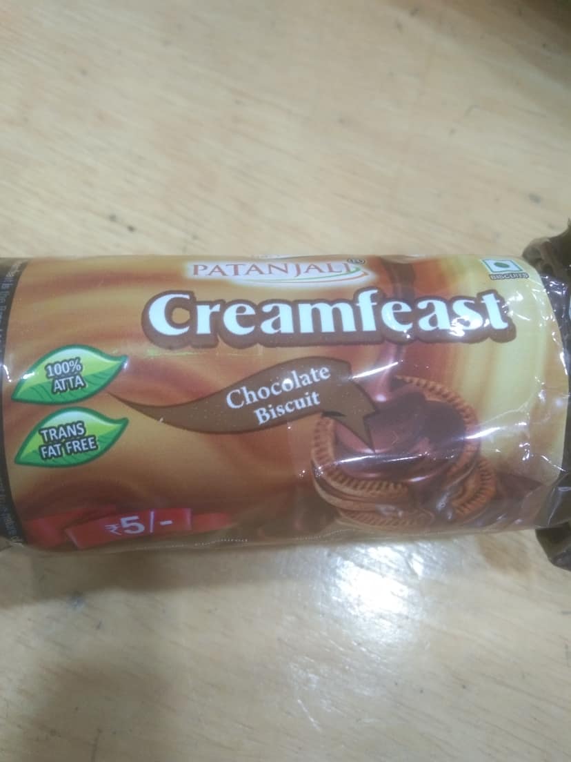 Patanjali Creamfeast Chocolate Biscuit