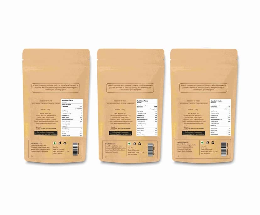 Authentic Indian Curry Spice Blends – South Indian Chicken Curry, Laal Maas & Dilli 6 Mutton Curry | MMasala Box Co. view 2