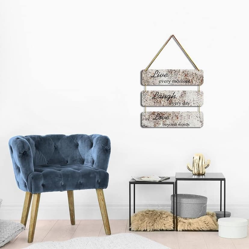 Wall Hangings for Home Decoration Items for Living Room Decor Welcome Home Wall Hanging for Home Office Decoration Handmade Craft Decorative Wall Art (WH2201) view 2