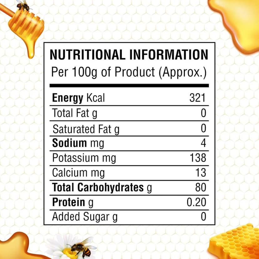 HEALTHY HIVES NATURAL Natural Honey - Pure, Raw, Unprocessed Honey for Immune Support & Culinary Delight - 100% Natural view 2