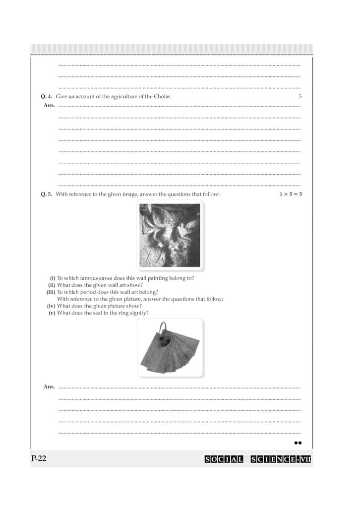 Oswaal NCERT & CBSE One for all Workbook | Social Science | Class 7 | Updated as per NCF | MCQ's | VSA | SA | LA | For Latest Exam Oswaal Editorial Board view 2