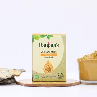 BANJARAS MULTANI MITTI SANDAL FACE PACK 100 GMS