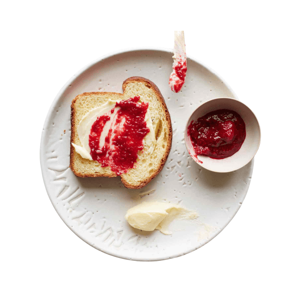 Bread Butter Jam White