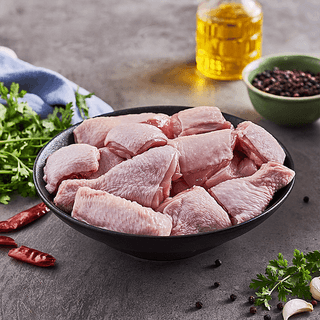 Chicken Curry Cut - With Skin, Bone In (Small Pieces) 500g