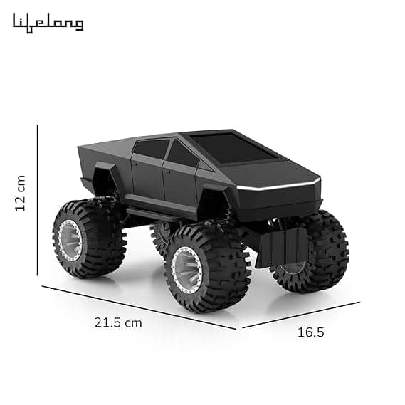 Lifelong Cuppy Rechargeable Cyberon Truck RC Car Toy for Kids I BIS Certified view 2