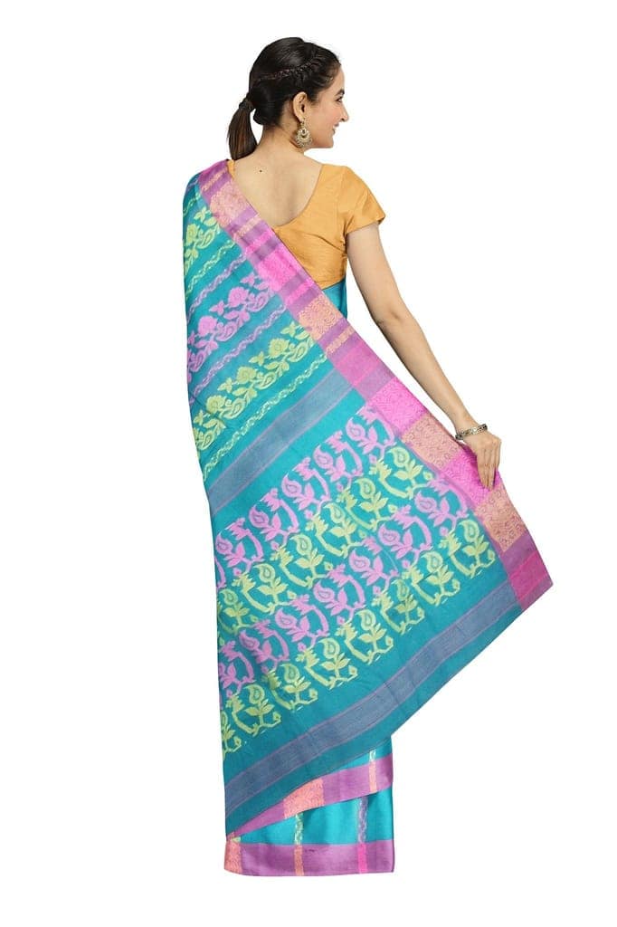Jamdani Tant Saree view 2