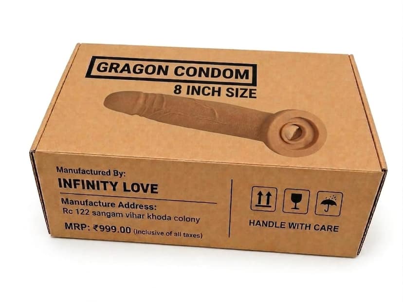 INFINITY LOVE new 6 inch Penis Sexual Sleeve Extender Dragon African Condom Reusable