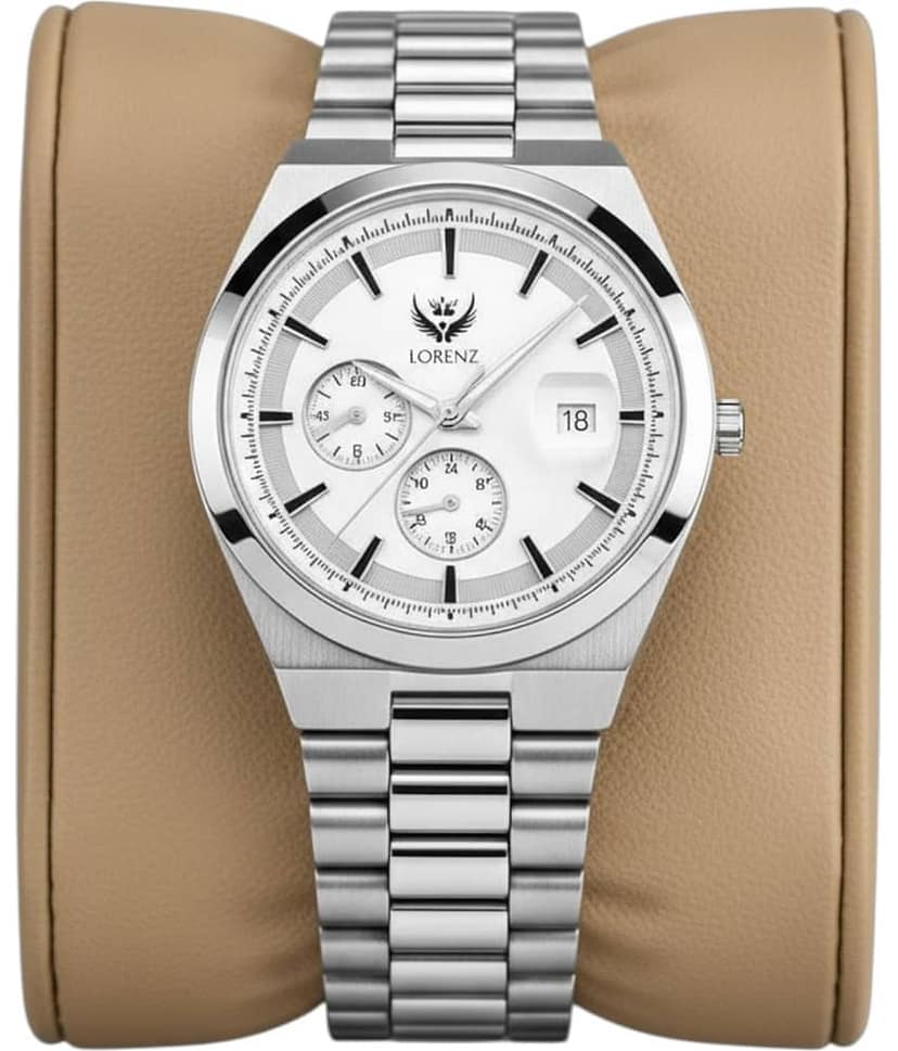 Lorenz Silver Stainless Steel Analog Men's Watch