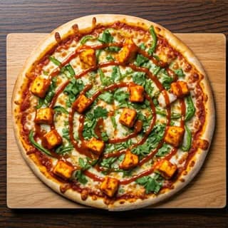 Tandoori Paneer Pizza (8 inch)