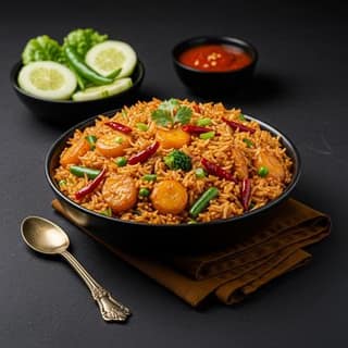 Veg Schezwan Fried Rice