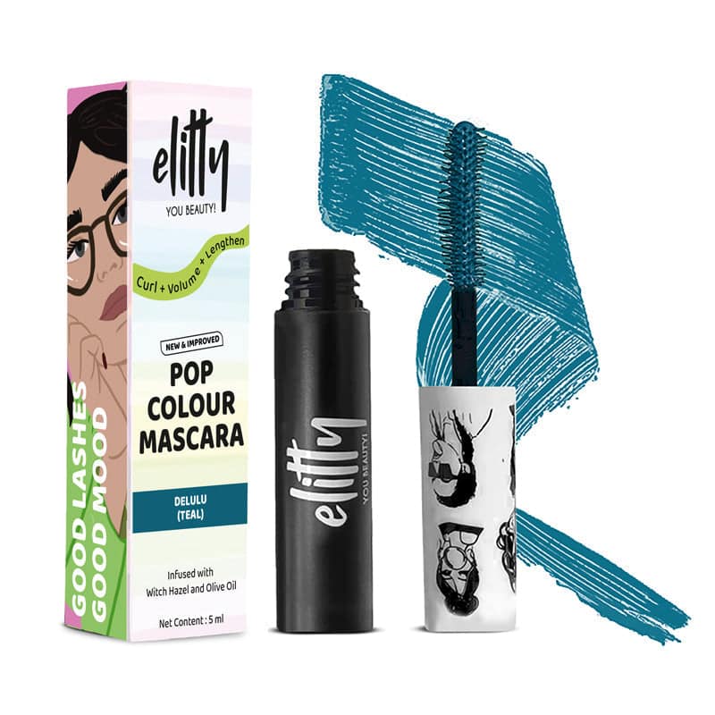 Teal Coloured Mascara