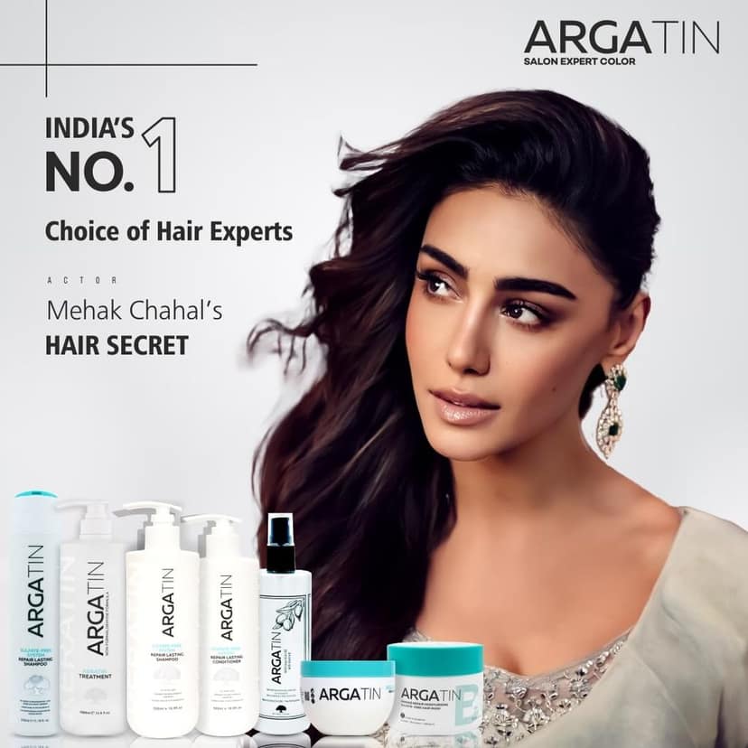 Argatin Keratin Treated Repair Lasting Sulphate Free Conditioner For Dry And Damaged Hair | Daily Use (Conditioner 500Ml) view 2