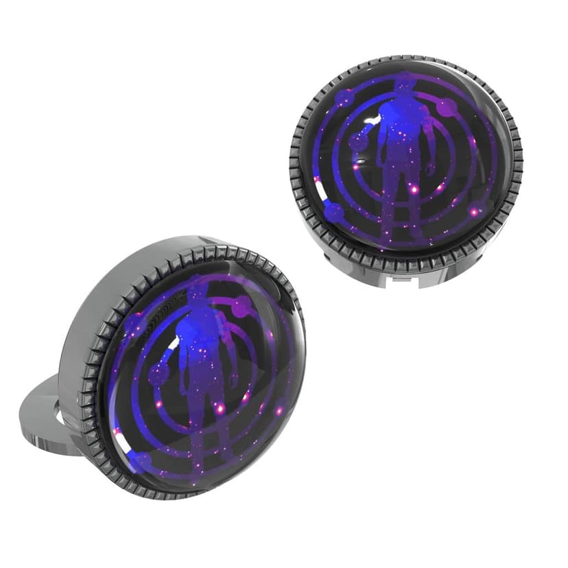 The Smart Buttons - Shirt Button Cover Cufflinks for Men - Kid Cudi Style view 2