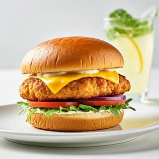 Chicken Cheese Burger