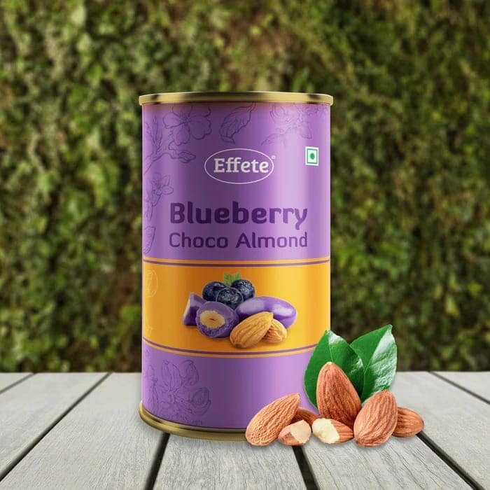 Blue Berry Choco Almond Chocolate 100 grams for Celebrations Festivals_assorted colour
