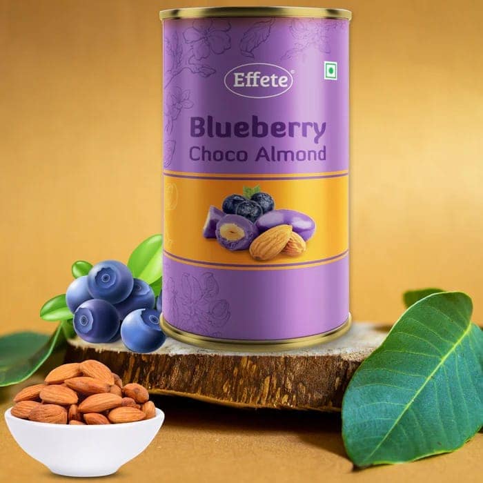 Blue Berry Choco Almond Chocolate 100 grams for Celebrations Festivals_assorted colour view 2