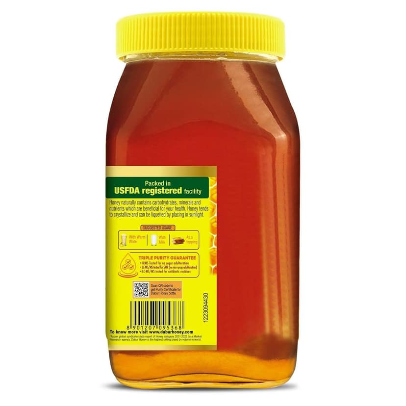 Dabur Honey Pure, 1 Kg view 2