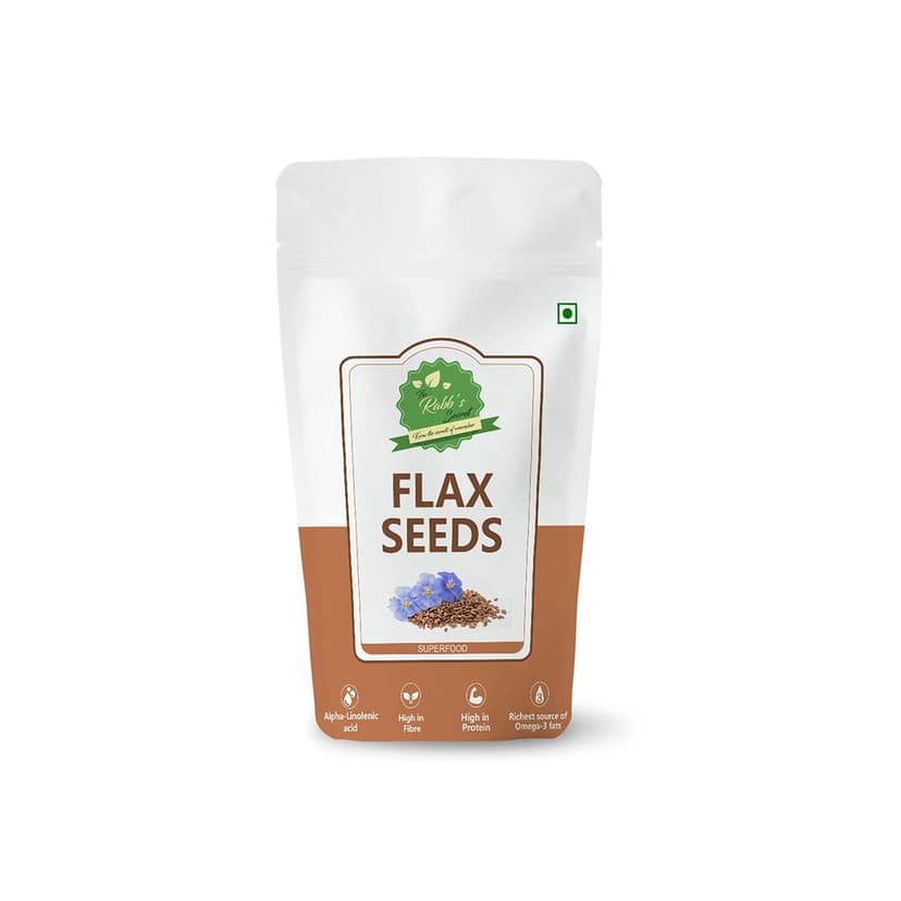 The Rabb's Secret - Raw Flax Seeds 900gm - Alsi Seeds for Weight Loss, Diet Food(Flax Seeds, 900gm)