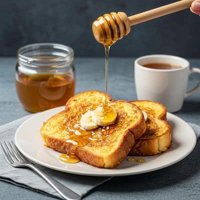 French Toast With Honey